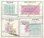 Dunbar, Green Mountain, La Moille, Laurel, Marshall County 1885